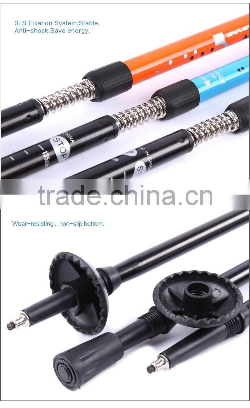 Top Quality Flexible Alpenstock hiking poles