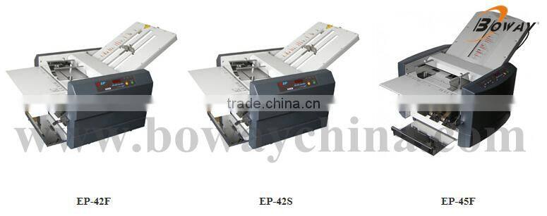Hangzhou HUPU BOWAY service automatic paper creasing and folding machine