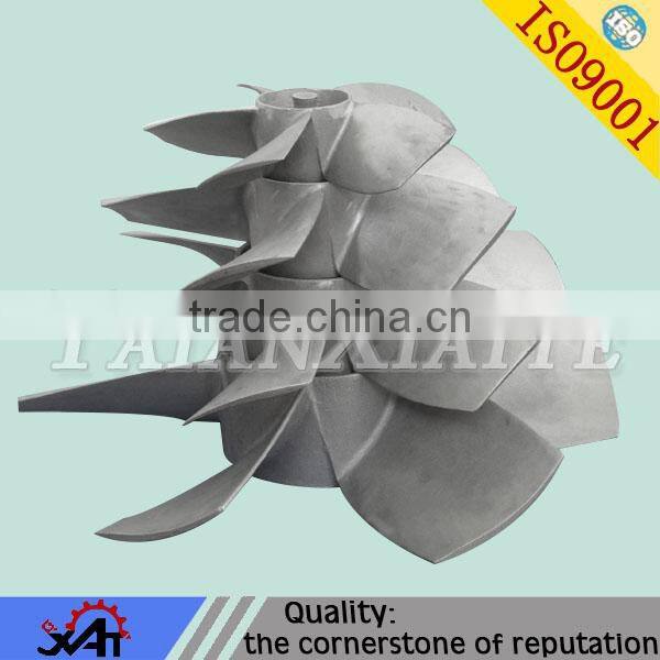 CNC machining alloy steel material impeller