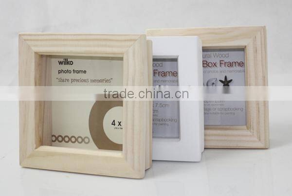 2016 hot sale wooden funny photo frame, top fashion children wooden funny photo frame W09A025