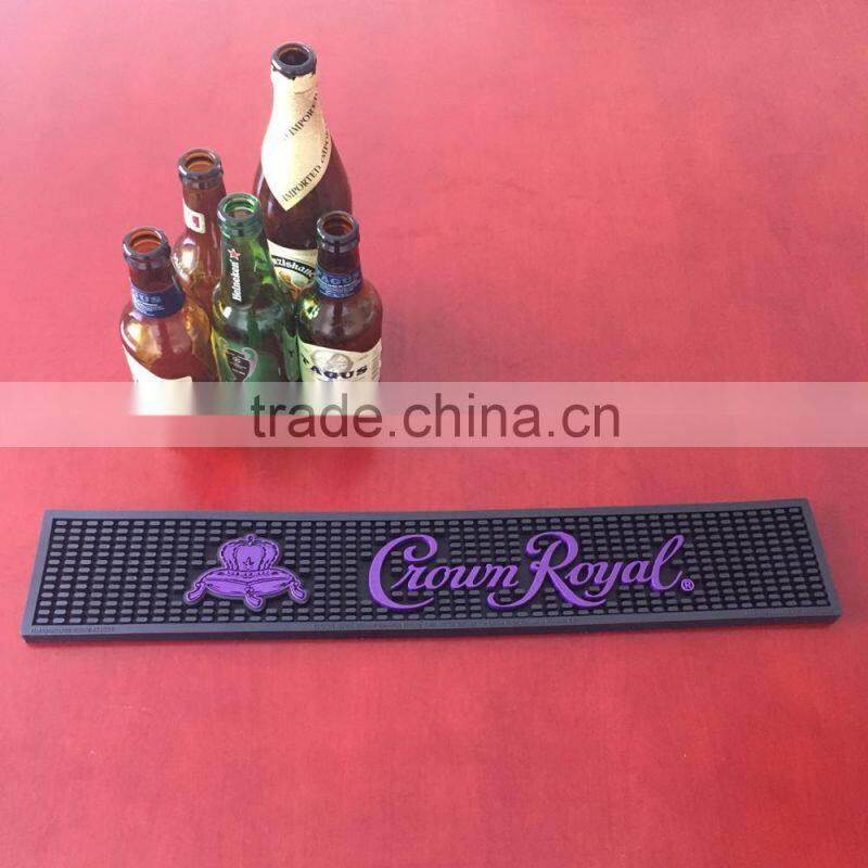 soft pvc rubber bar mat bar runner bar pad