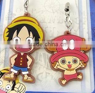 high quality keychain/silicone key chain/custom soft pvc keychains