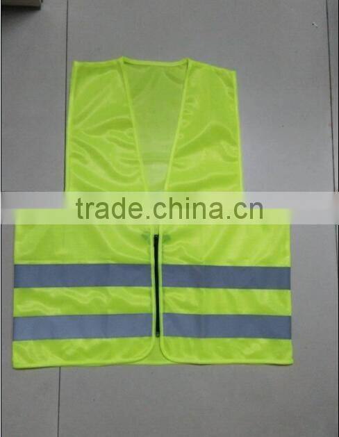 Safety reflective vest for Chile market in 50g, 60g, 100g and 120g
