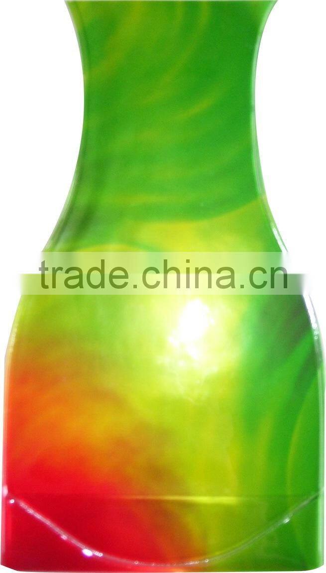 PVC disposable plastic flower vase