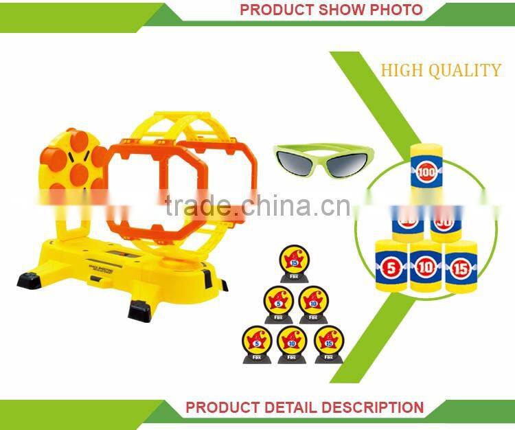 Top selling multifunctional soft bullet plastic toy guns with target