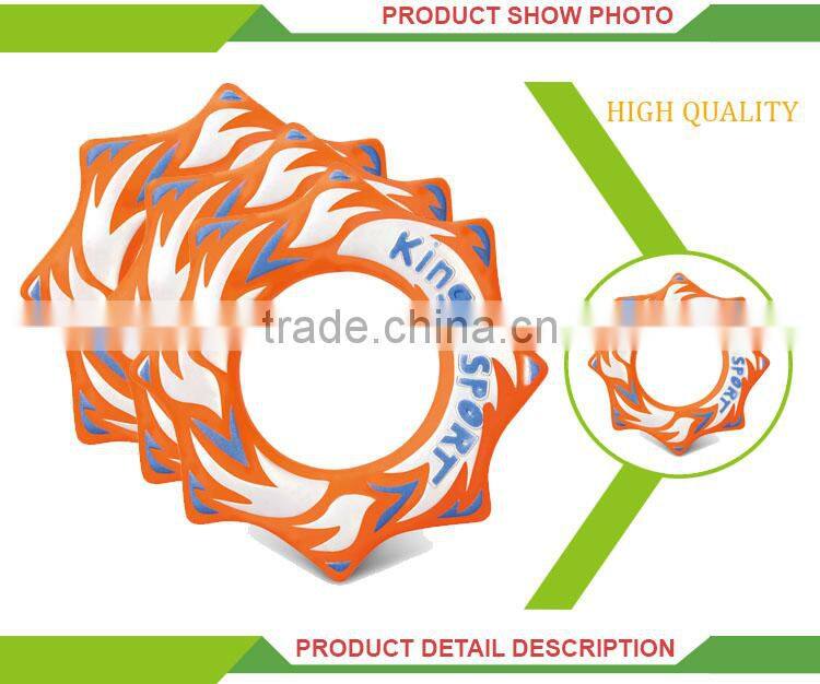 Cheap outdoor sport toy for kids plastic ring frisbee