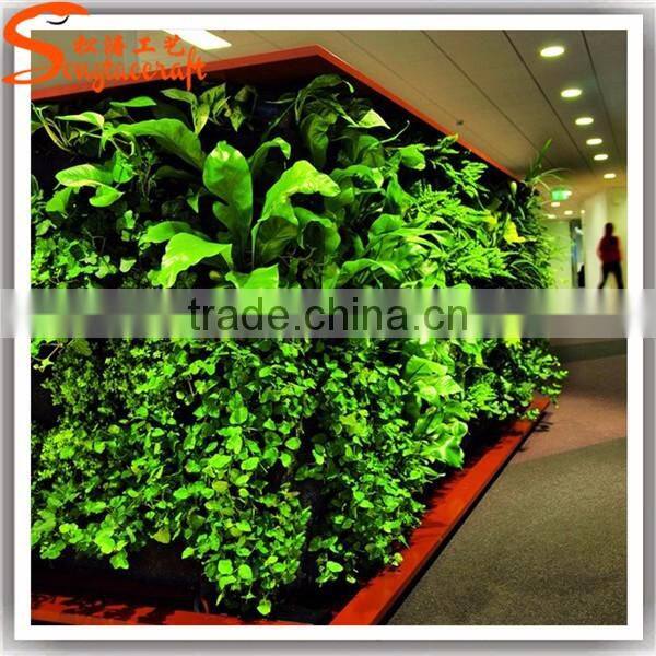Quality artificial grass wall hot sale artificial green walll vertical artificial grass wall garden decoration for sale