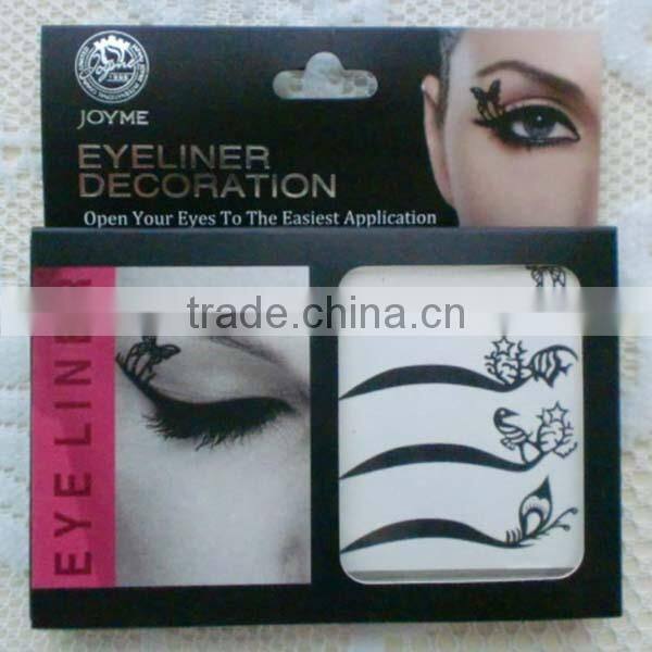 Joyme Colorful Eyeliner Sticker Eyeshadow Temporary Tattoo Make-up Eyeliner