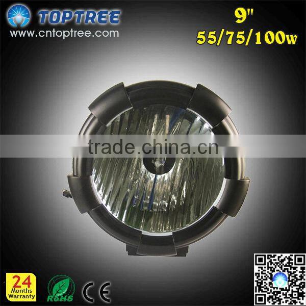 Black Ring 100w xenon auxiliary lights for auto lighting system