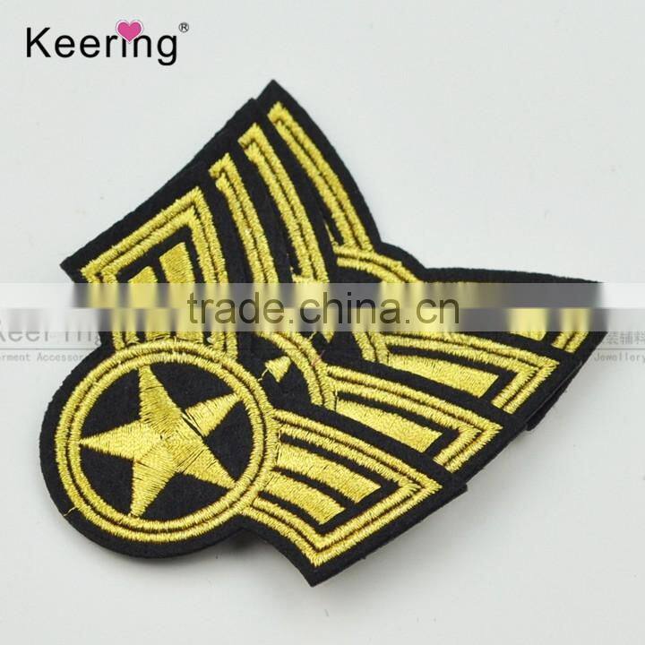 Factory Wholesale New Design Pretty Military Chapter Embroidery Patch Fabric Craft WEFA-005