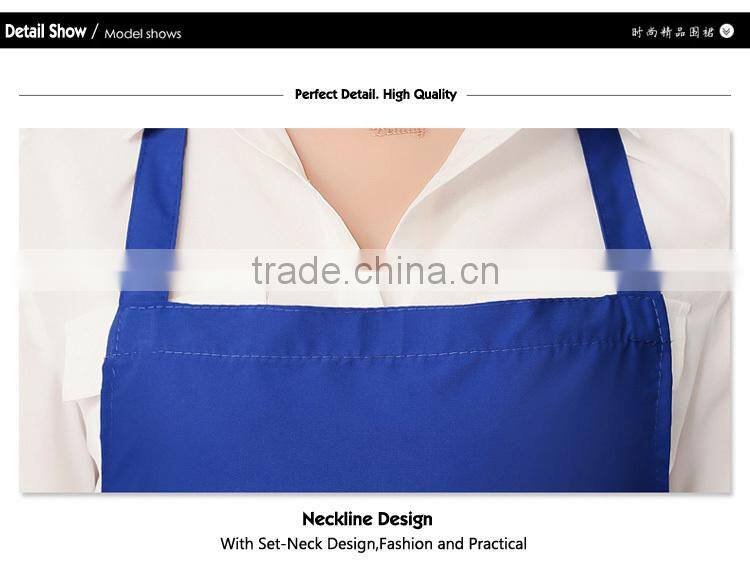 Quality Custom silk screen printing extra large kitchen apron