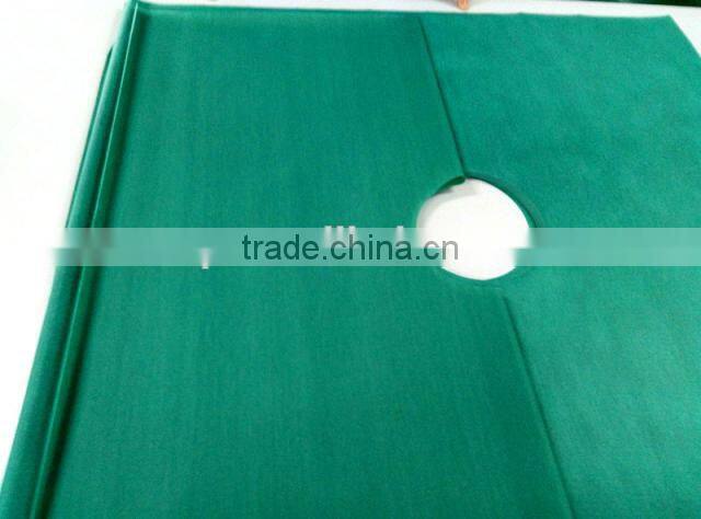 Absorbent Nonwoven Fenestrated Drape Sheet