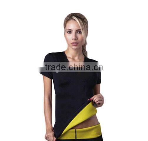 customer logo printing Hot sweat neoprene shapewear body shaper slimming sauna vest for women