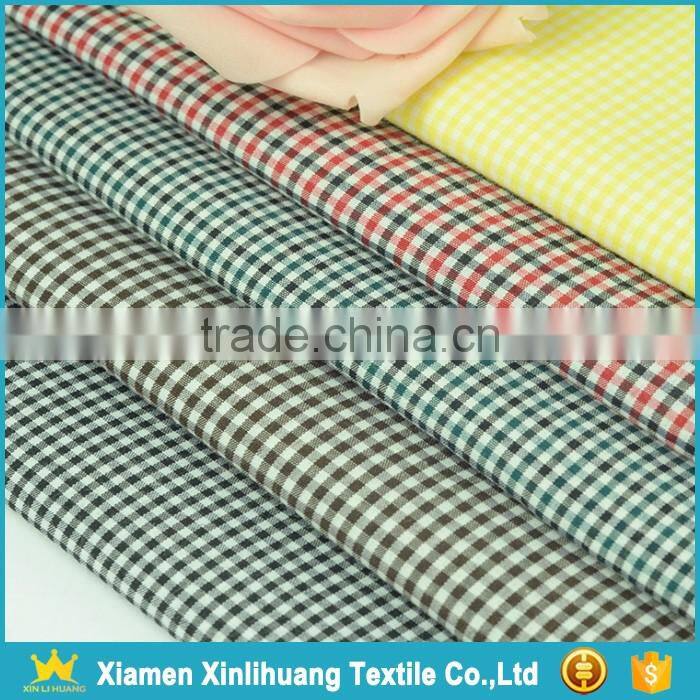 Wholesale 45S Yarn Dyed 65% Polyester 35% Cotton Poplin Fabric