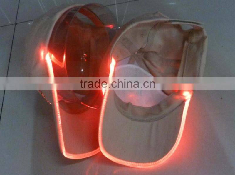 promotion mens baseball led light cap
