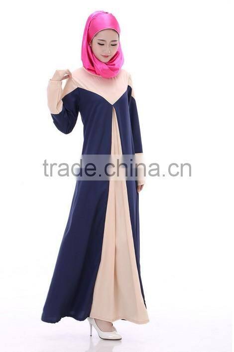 latest fashion middle aged women elegant muslim long dress