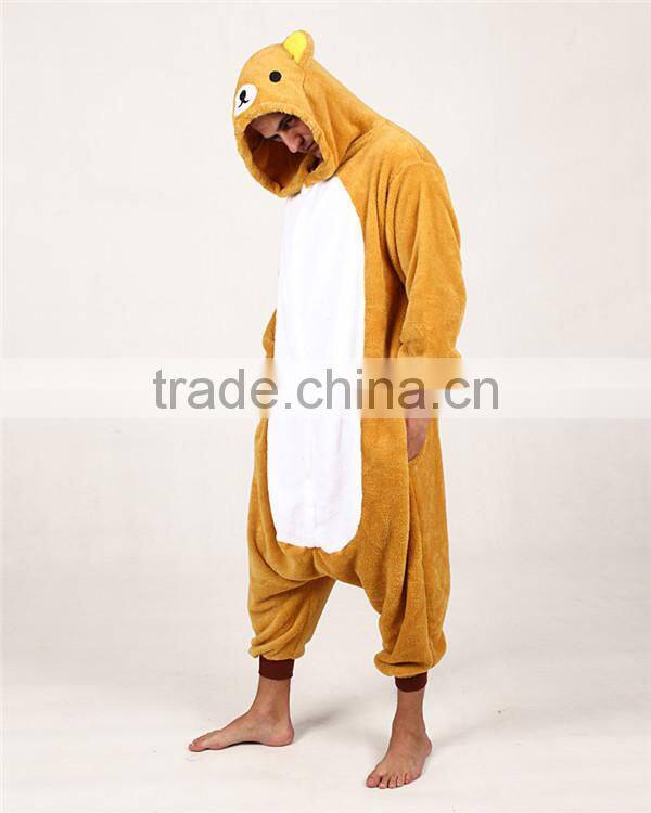 hot sales latest walking lovely brown bear rilakkuma mascot costumes china