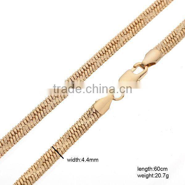 Various designs cheap necklace chain types