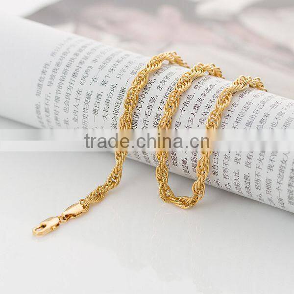 simple fashion link chain necklace