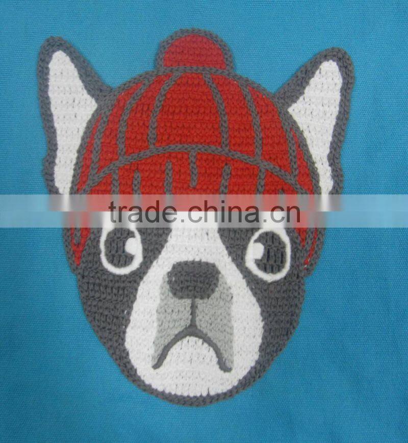 machine embroidery cotton cartoon patches