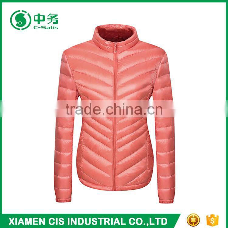 High Quality Winter Keep Warm Women Goose Down Feather Jacket