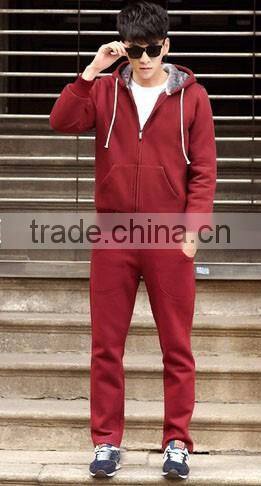Professional China wholesale good quality hot sale fashion 100% cotton men zipper hoody