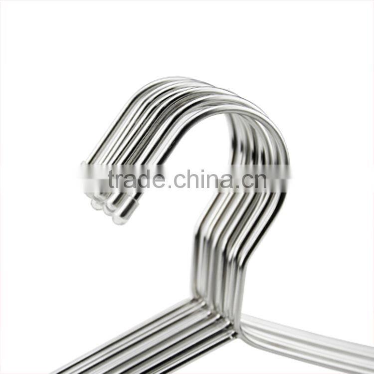 delicate rose gold copper metal wire clothes hanger