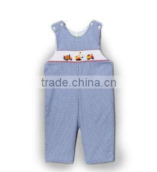 Royal Blue Gingham Truck John Johns