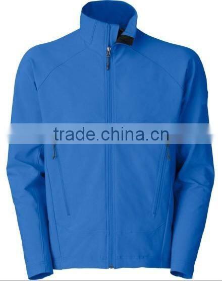 New fashion OEM service outdoor mens softshell jacket