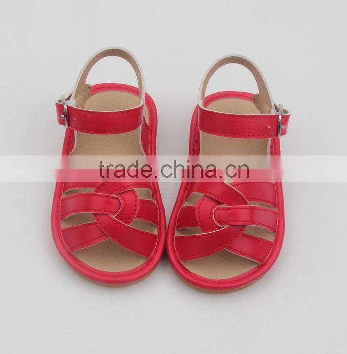 Skidproof high quality squeaky shoes kids children sandals