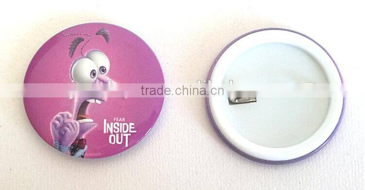 inside out cartoon characters decorative breastpin