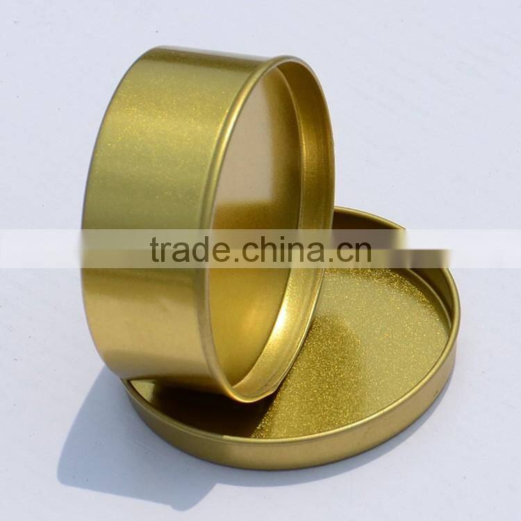 R1885H black matt colour round tin can 250ml aluminium tin black