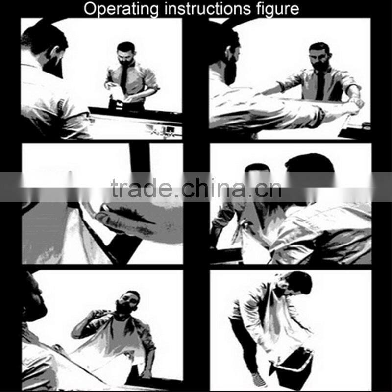 beard trimming bib catcher