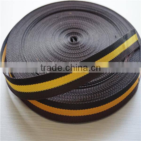 Color jacquard webbing for bag strap