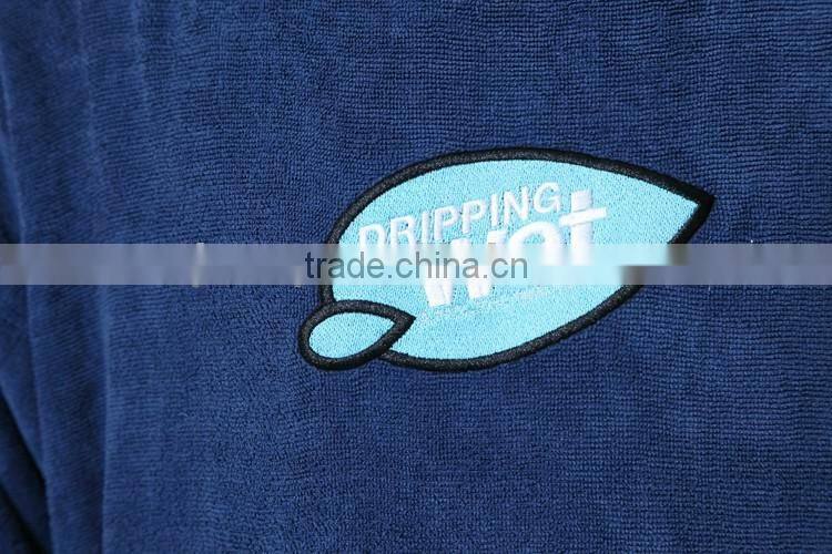 wholesale custom women hooded surf poncho towel