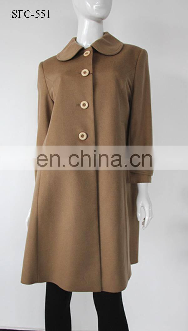 Beautiful women's 100% cashmere coat 2015