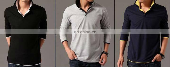 fahion men's 100% cotton polo T-shirts