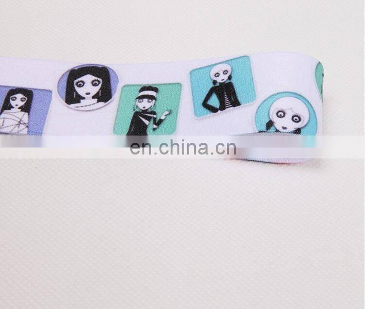 3cm custom printed elastic waistband