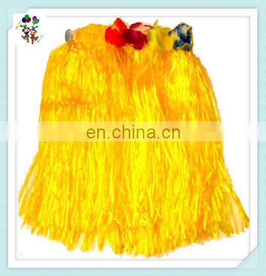 Cheap Party Rainbow Colors Sexy Hawaiian Hula Grass Skirts HPC-0998