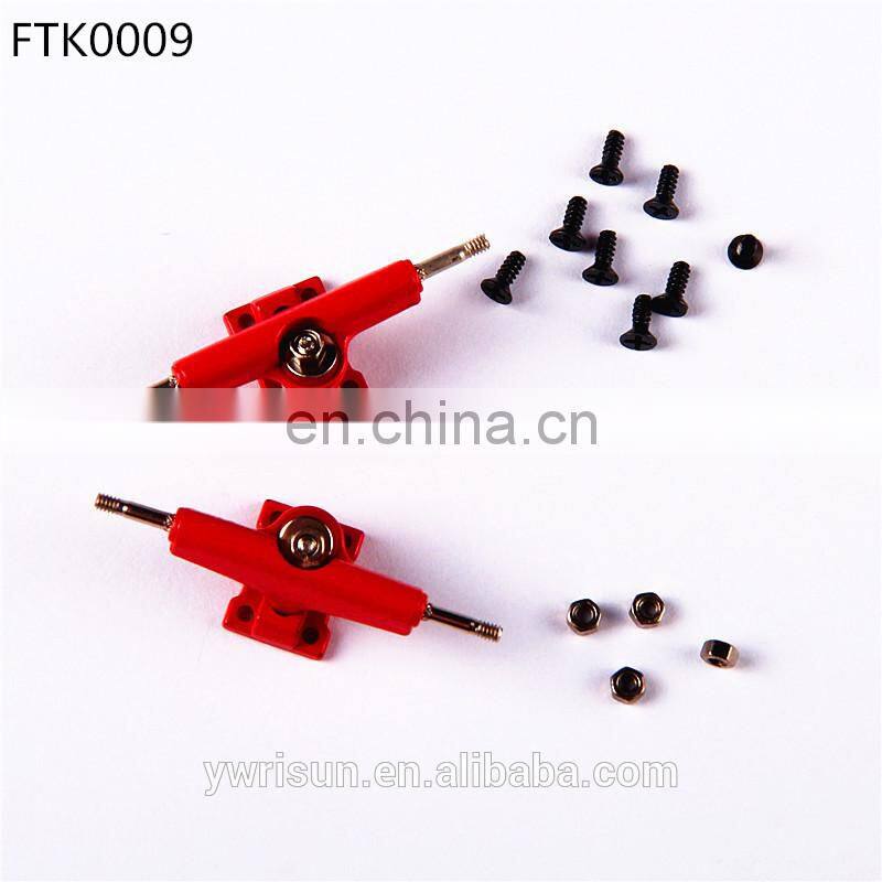 2017 Wholesale Multi Colors Finger Skateboard 29mm and 32mm Zinc Alloy Fingerboard Trucks