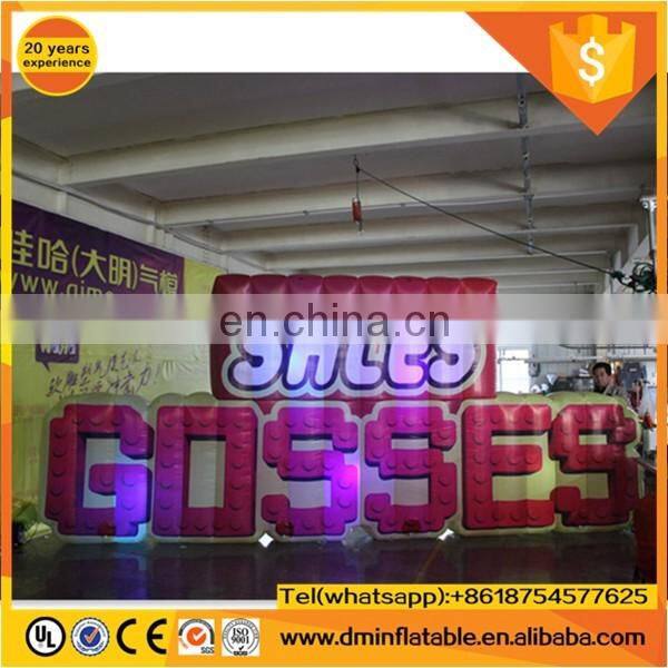 2017 Custom hot selling inflatable advertising inflatable 4 m logo