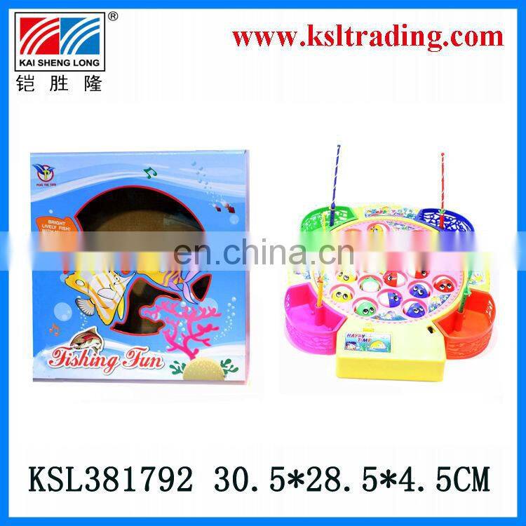 funny kids plastic battery operated fish toy