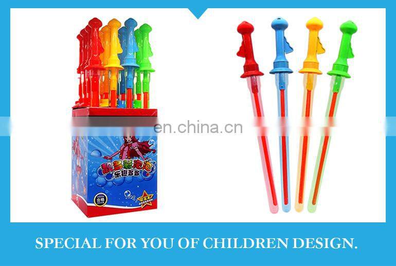 shantou toy lovely western sword modelling big bubble wand for sale