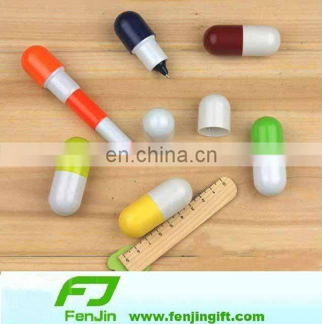 Mini promotional pill ball pen