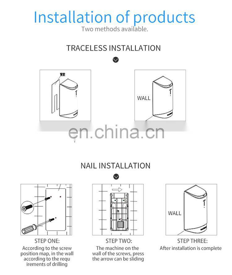 Lebath infrared foam pump soap dispenser holder