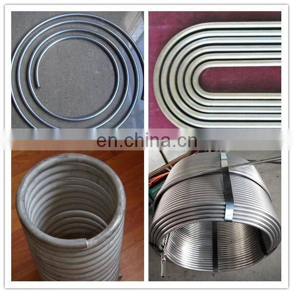 stainless steel coiled polish tube/pipe