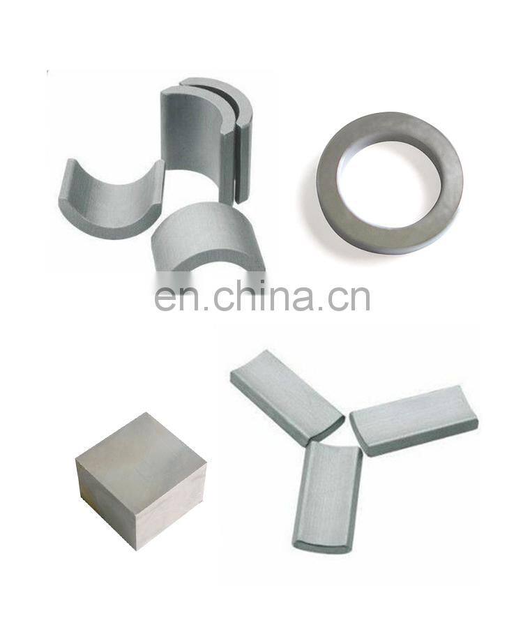 custom OEM high quality low price different size various shape arc smco magnet