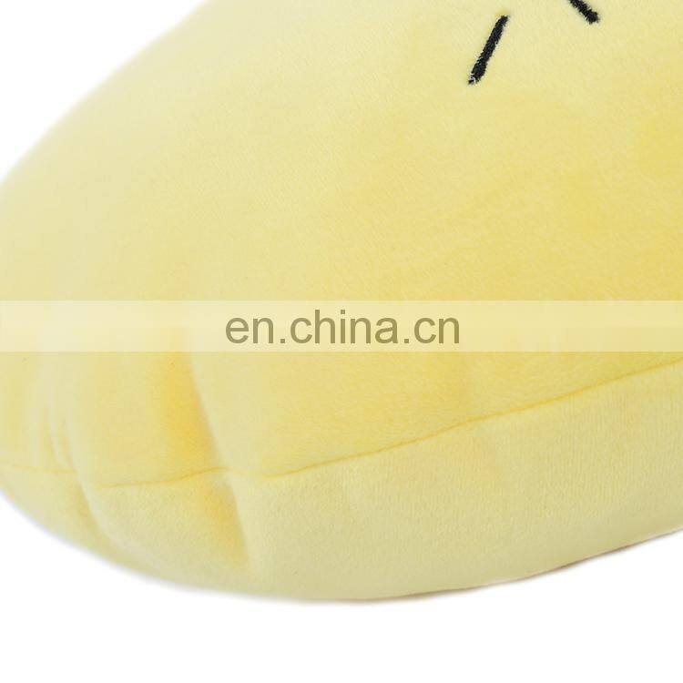 Trending products 2018 custom cute plush travel emoticon expression throw pillows smile face pillow emoji pillow