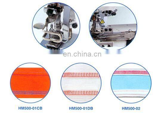 500-01DB 4 needle 6 thread interlock sewing machine