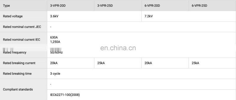 20-VPR-16D MITSUBISHI(JAPAN) Vacuum circuit breaker